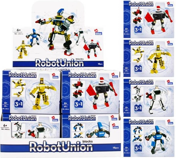Set de construcción robot 3 en 1 – 4 variantes