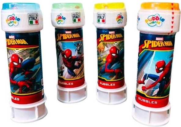Pompas de jabón Spiderman 2×60 ml