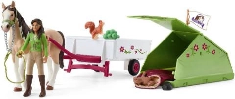 Set de camping lleno de accesorios