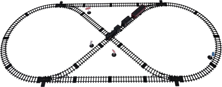 Amplio circuito para un viaje divertido