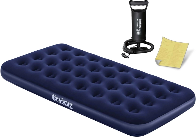 Colchón hinchable 188 × 99 × 22 cm con bomba de palanca BESTWAY