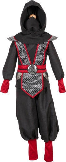 Disfraz infantil de ninja para niños de 8–10 años