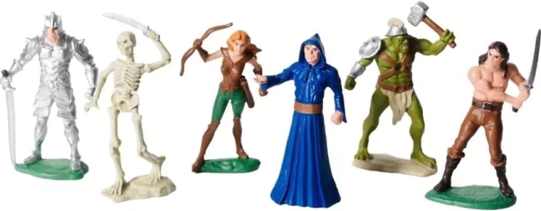 6 figuras de fantasía en un solo paquete
