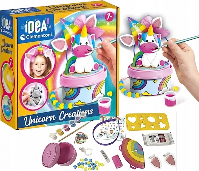 Clementoni Idea kit creativo con unicornio