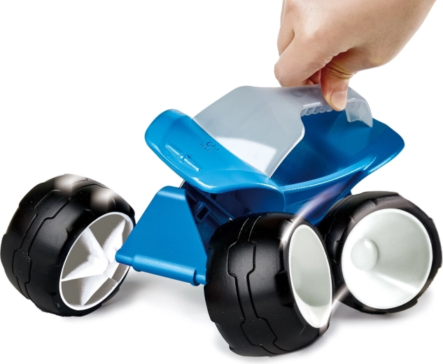 Buggy azul para la arena