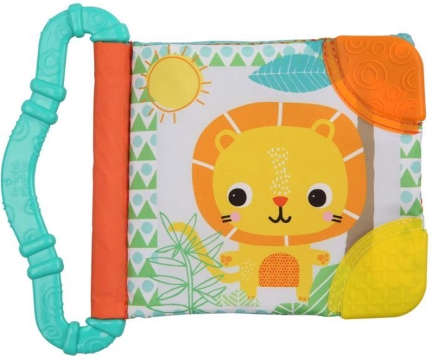 Libro mordedor para bebés con páginas con sonajero BRIGHT STARTS, 3m+