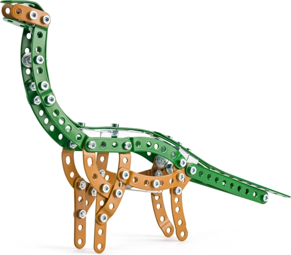 Merkur braquiosaurio – kit de construcción metálico (145 piezas)