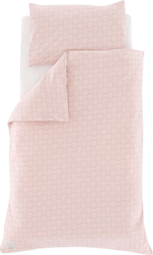 Träumeland ropa de cama jersey kuschelhase beige 100 × 135 cm + 40 × 60 cm