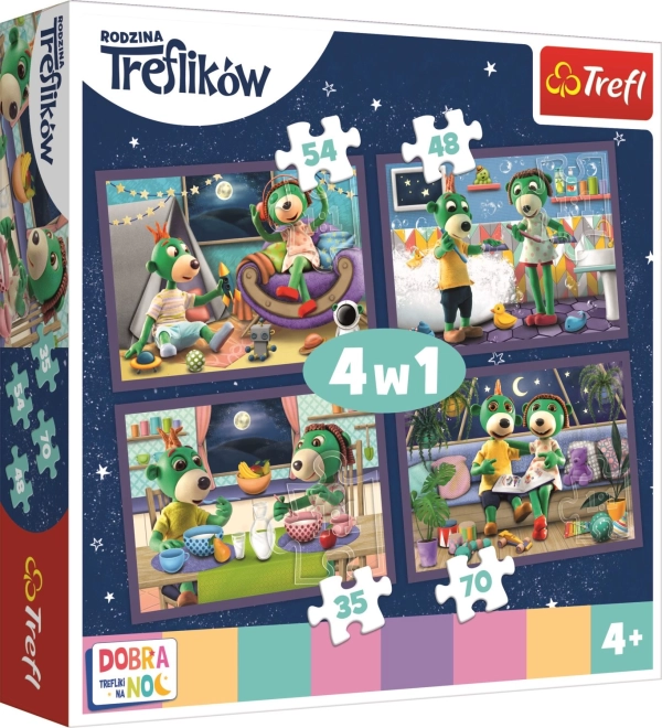 Puzzle Buenas noches, Treflíci - Rituales nocturnos 4 en 1