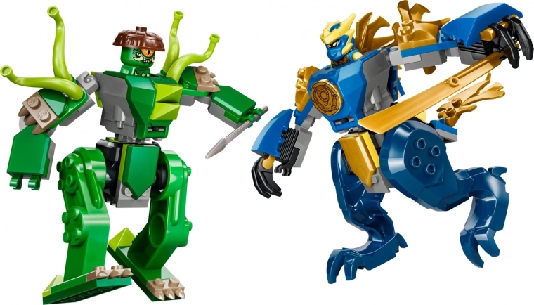 Dos mechas totalmente articulados para combates épicos