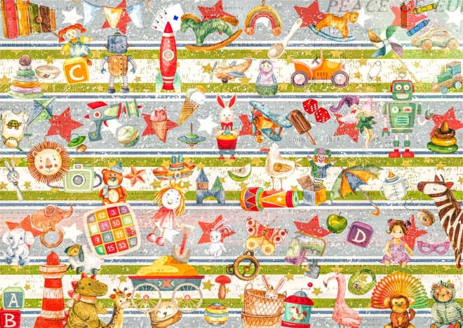 Puzzle Enjoy: tienda de juguetes, 1000 piezas