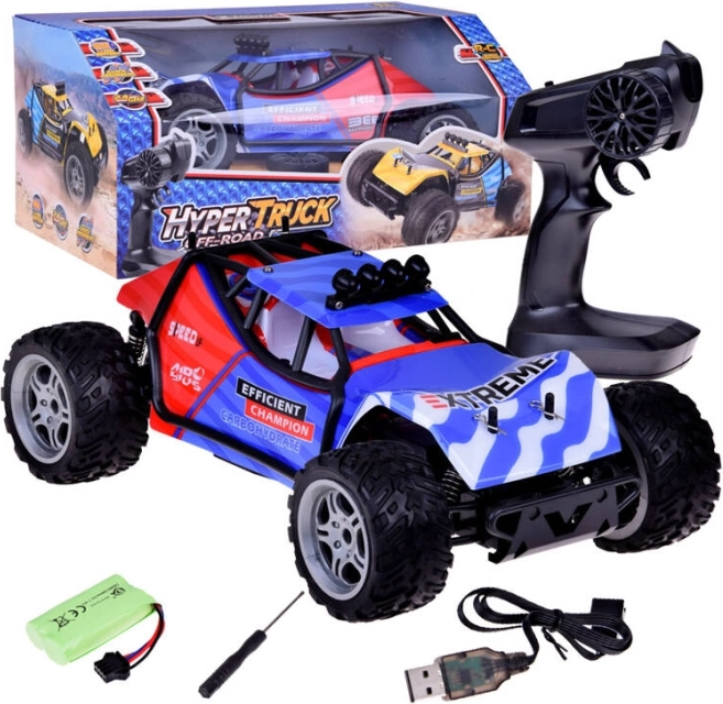 Coche todoterreno teledirigido HYPER TRUCK 1:14