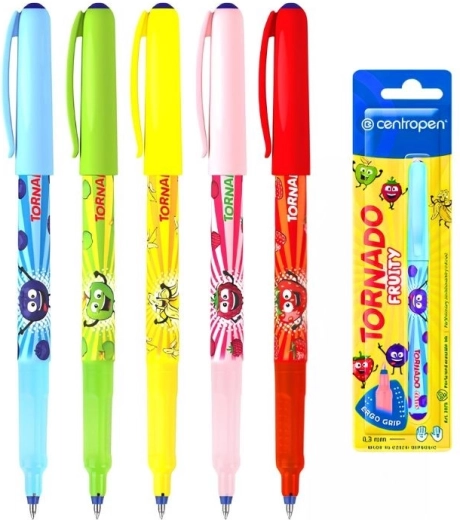 Bolígrafo Centropen Tornado Fruity con aroma frutal - 1 pieza