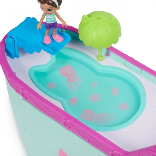 Piscina con bar de smoothies para un ambiente veraniego