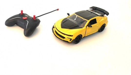Coche RC deportivo rojo
