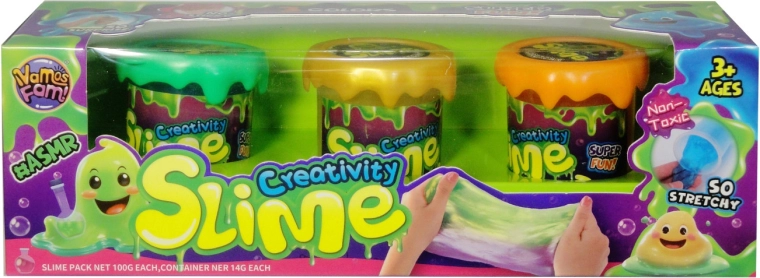 Plastilina slime – set de 3 colores