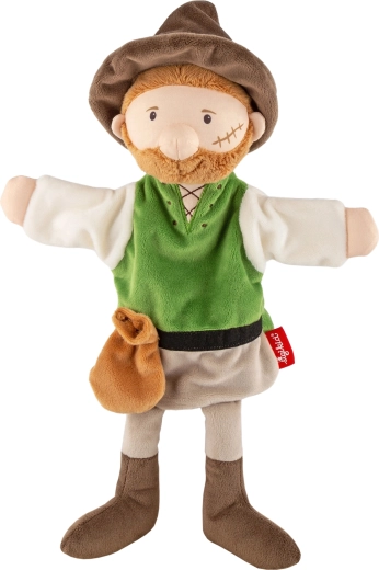 Marioneta de mano de peluche Sigikid Rabuś 34 cm