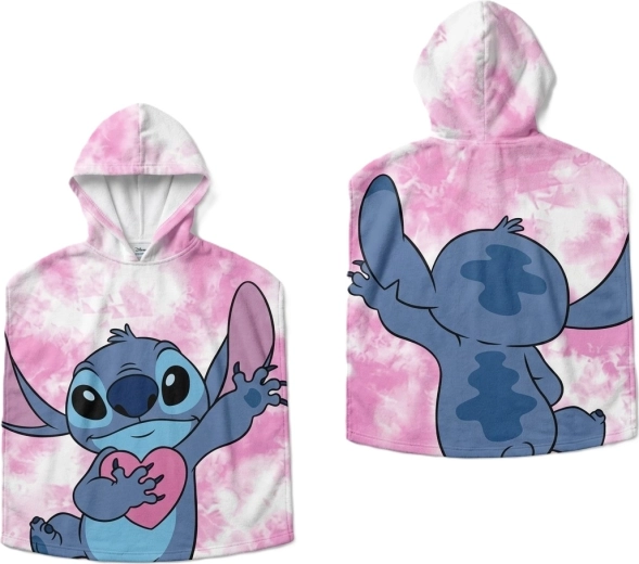 Poncho infantil con capucha Disney Lilo y Stitch