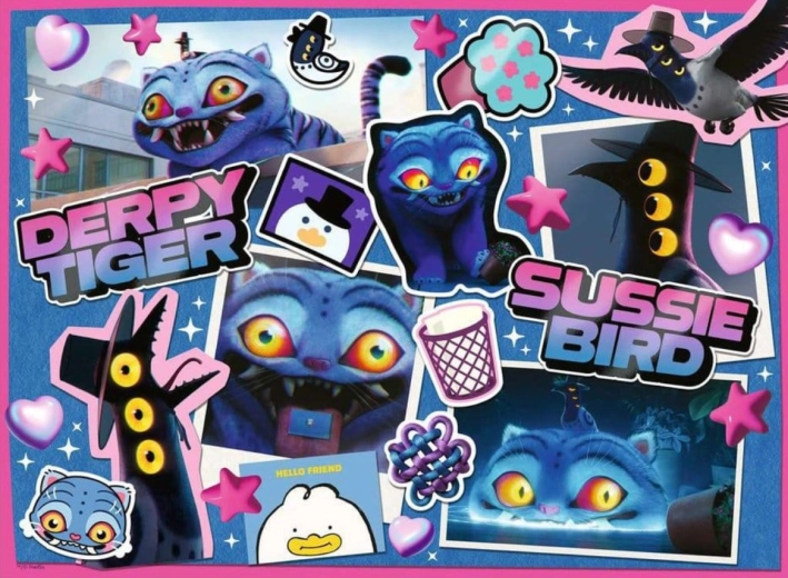 Puzzle Ravensburger K-pop: Cazadoras de demonios XXL 300 piezas