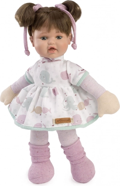 Mi primera muñeca con cuerpo de tela suave, 36 cm GUCA