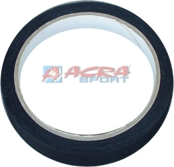 Acra cinta textil deportiva para palo de hockey 2 cm x 10 m negra - 1 pieza