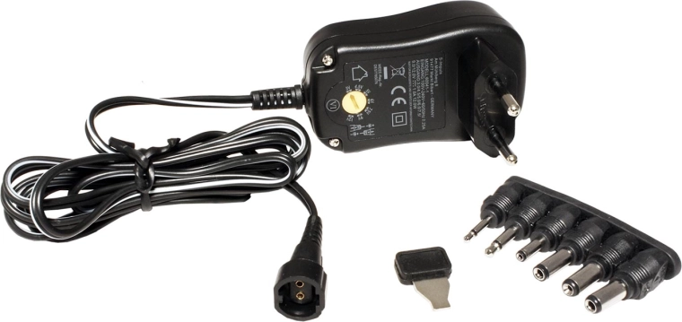 Fuente de alimentación universal 3–12 V 1000 mA