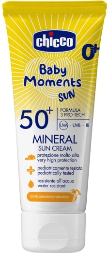Chicco crema solar mineral infantil SPF 50+ 75 ml