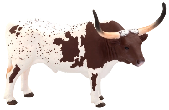 Figura Mojo de toro longhorn de Texas