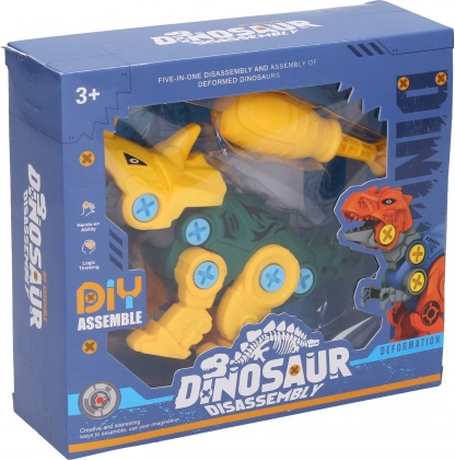 Dinosaurio de montaje con tornillos 16 cm