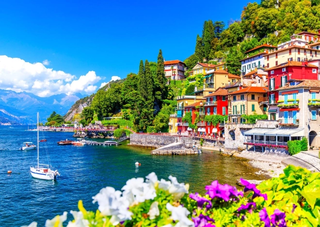 Puzzle Lago de Como, Italia 1000 piezas ENJOY
