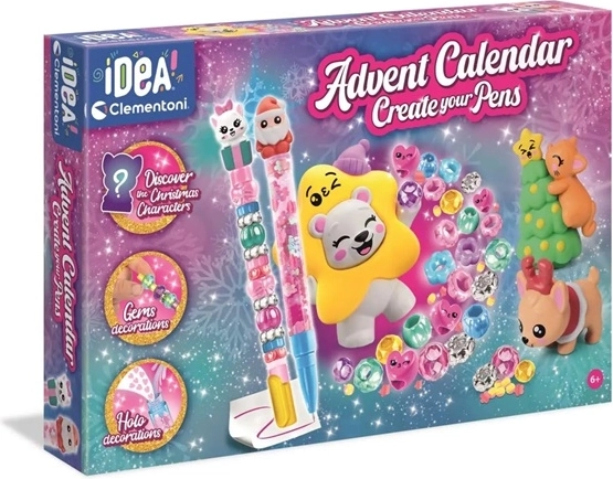 Calendario de Adviento Clementoni Idea Art: crea tus propios bolígrafos