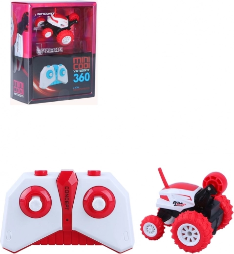 Mini coche RC acrobático con iluminación