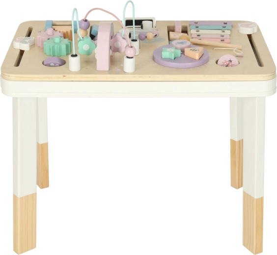 Acabado de madera seguro con bordes redondeados