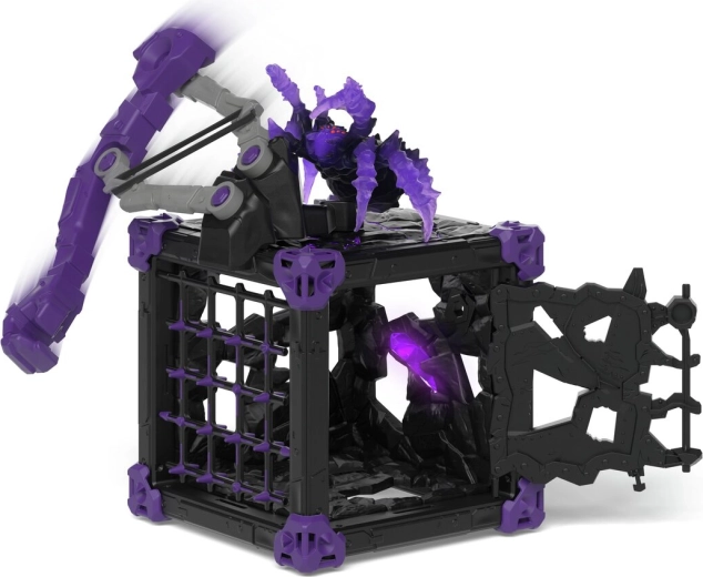 Arena BattleCave como trampa: reja y captura del atacante