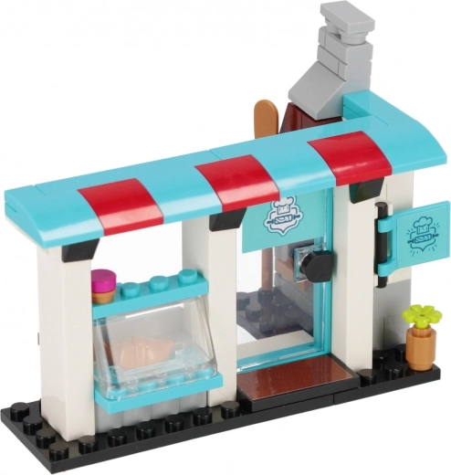 Puertas que se abren y escaparate para un juego realista