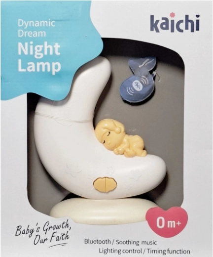Luz nocturna Luna con música para dormir y Bluetooth