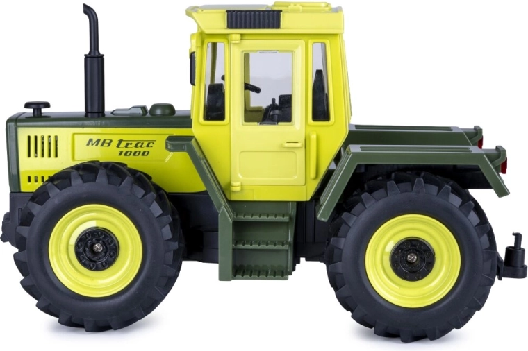 Acabado realista del tractor