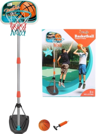 Conjunto de baloncesto con soporte