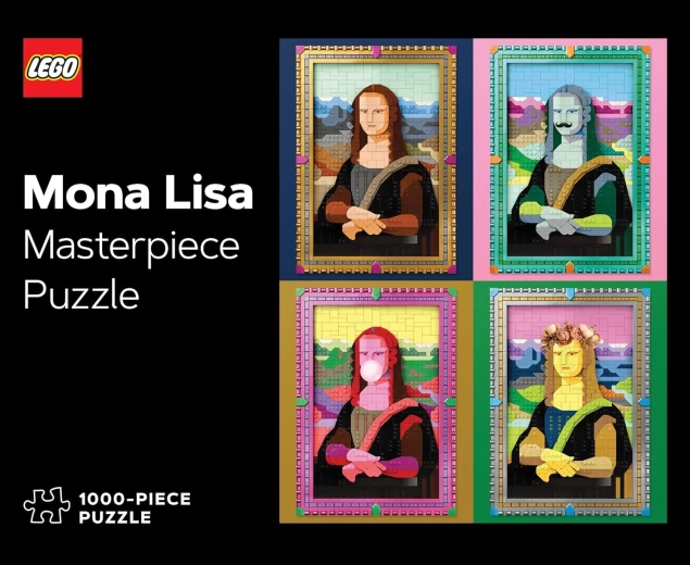 Puzzle LEGO Mona Lisa de 1000 piezas