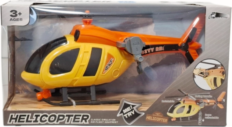 Helicóptero de rescate para niños
