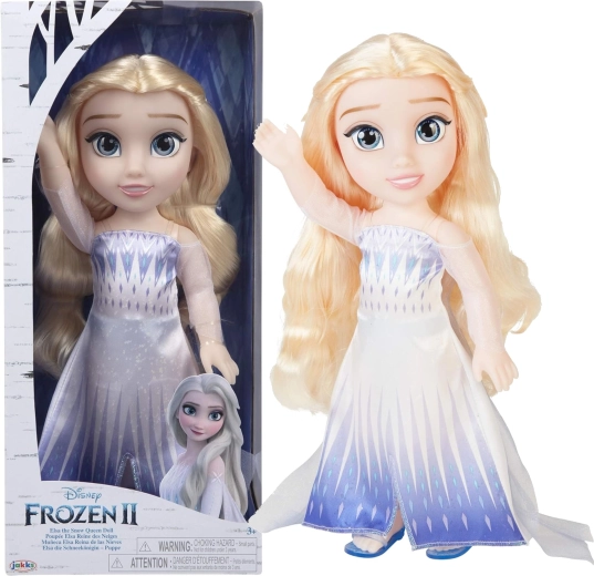 Muñeca Disney Frozen Elsa reina de las nieves 35 cm