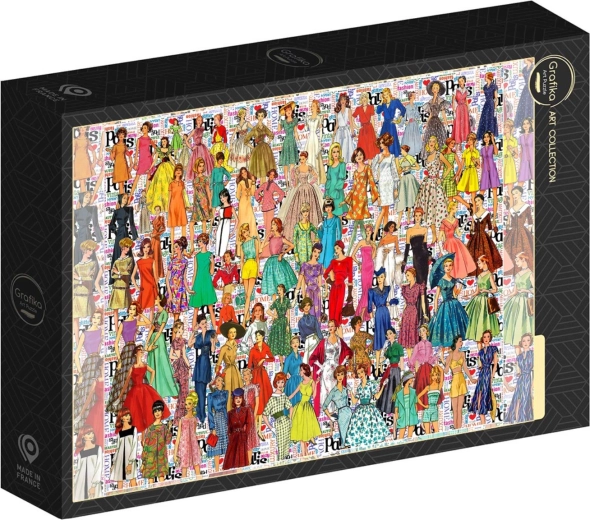 Puzzle Grafika Recuerdos de moda de 1000 piezas