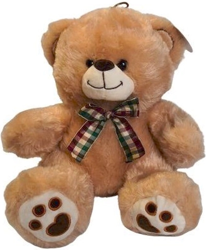 Oso de peluche marrón claro de 48 cm