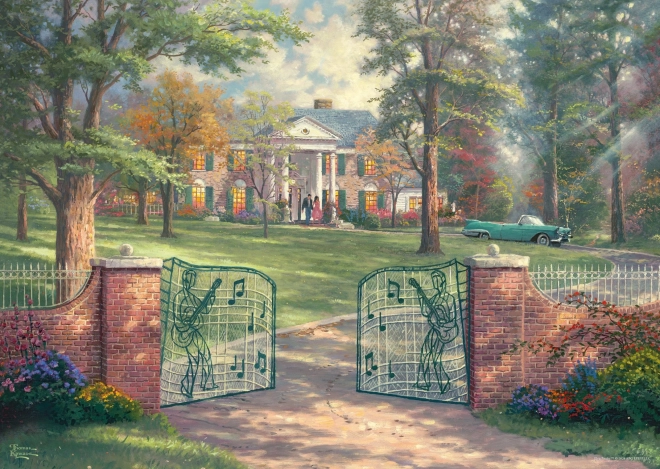 Puzzle SCHMIDT Graceland: 50.º aniversario 1000 piezas
