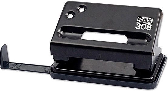 Perforadora SAX 308 negra