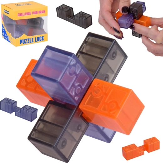 Puzzle Lock 3D cubo lógico