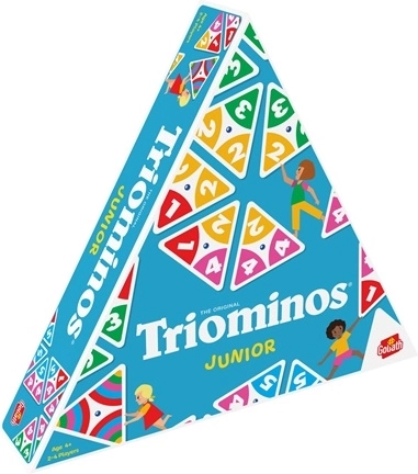 Goliath Triominos Junior – juego infantil con números y colores