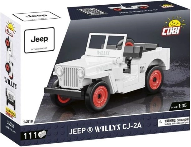 Cobi Youngtimer Jeep Willys CJ-2A kit de construcción 1:35 (111 piezas)