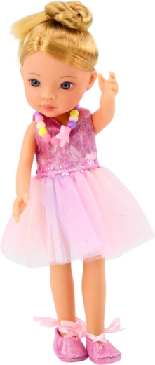 Elegante vestido de ballet rosa