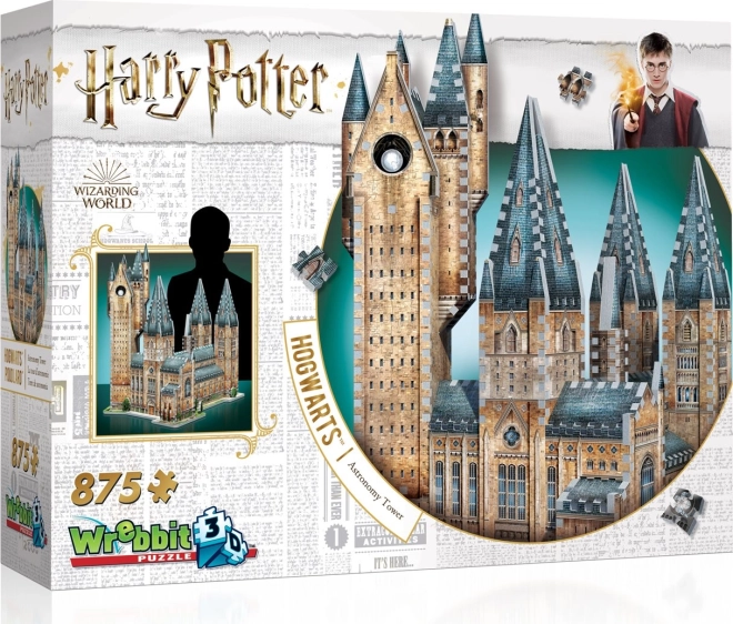 Puzle 3D Harry Potter Hogwarts: torre de astronomía 875 piezas